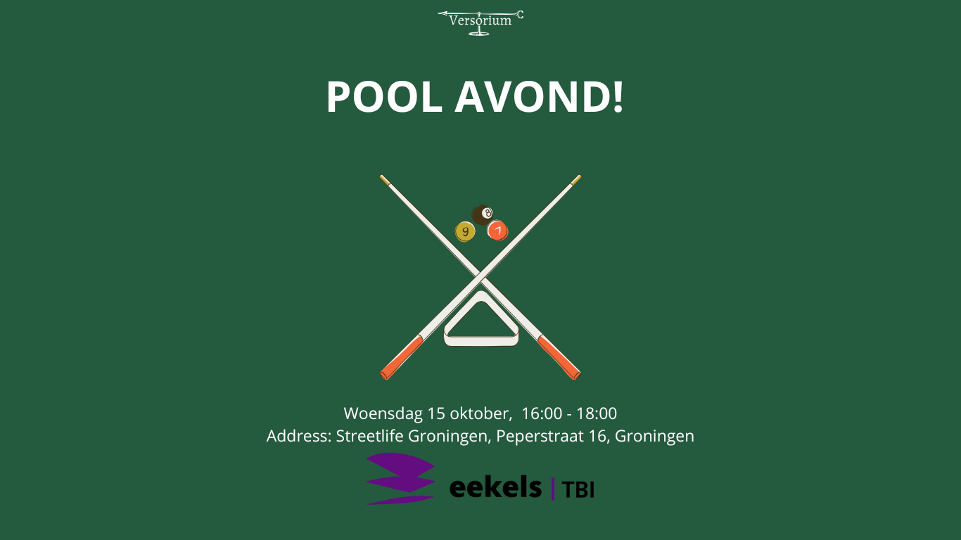 Pool avond