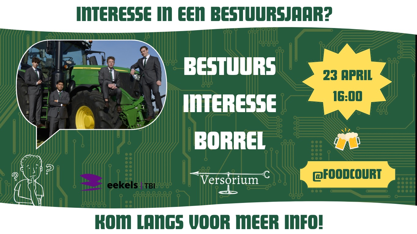 Bestuurs interesse borrel | Board interest drinks