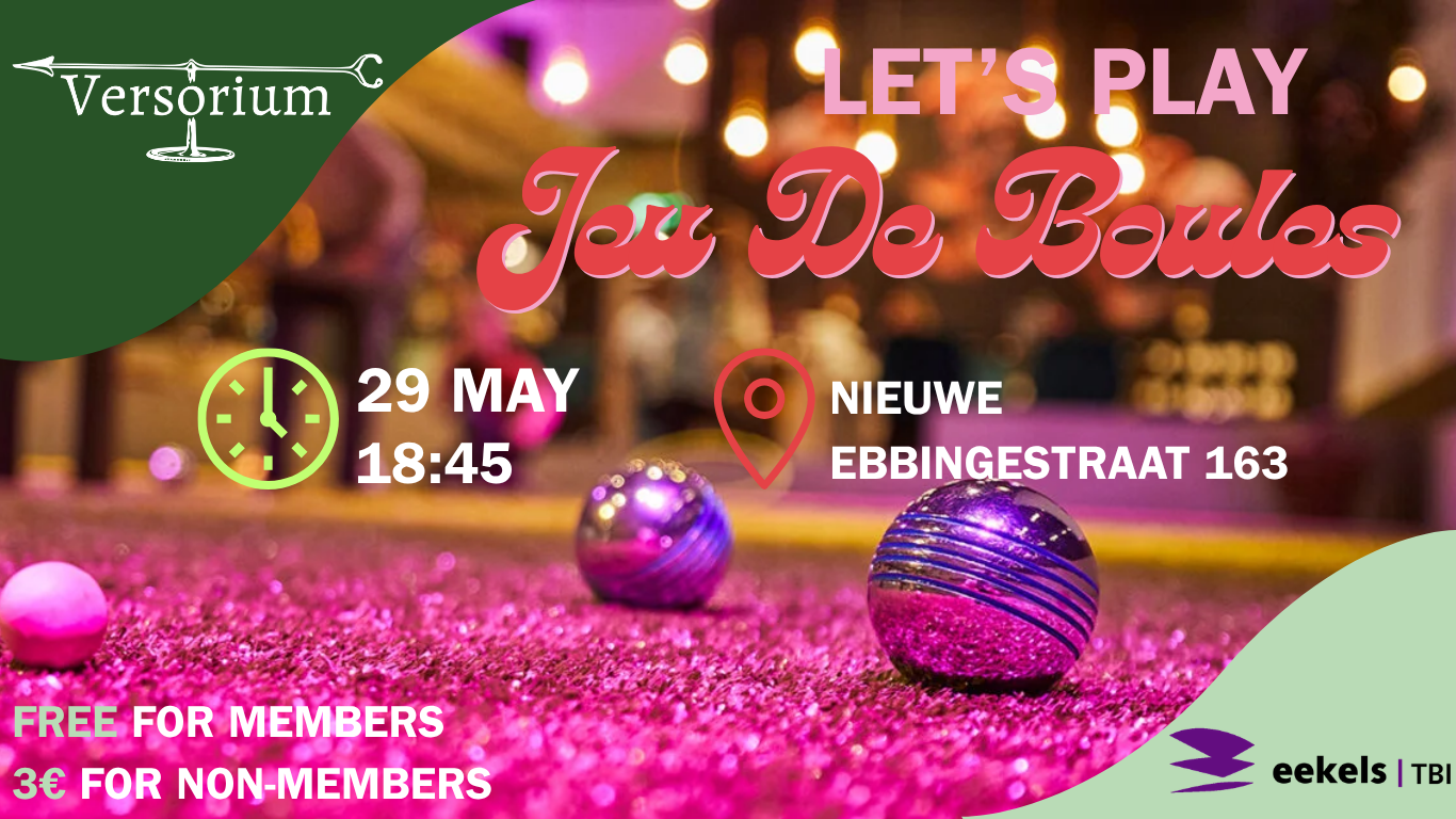Jeu de Boules | Internationals only