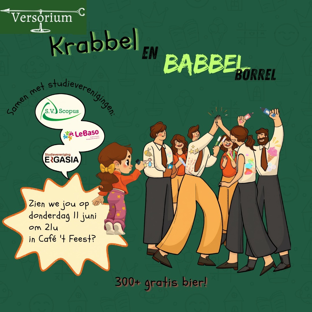Borrel | Krabbel en babbel
